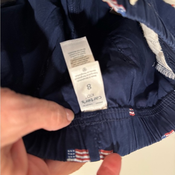 Carter's Boys American Flag Shorts size 8 - Picture 9 of 12
